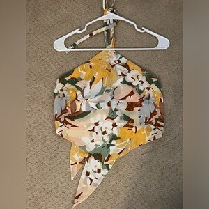Abercrombie halter tie back top